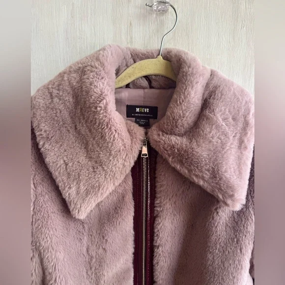 ANTHROPOLOGIE -Maeve Faux Fur Jacket - Picture 3 of 8